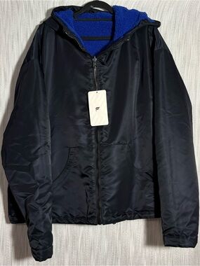 Fabletics Cher Polar Fleece Reversible Zip Jacket size XXL